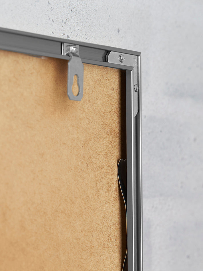ChiCura Living, Art & Frames Alu Ramme 50x70cm - Børstet Antracit - Glas Frames / Alu Brushed Anthracite