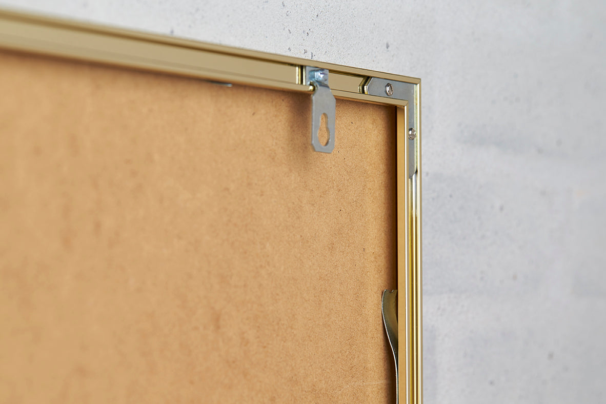ChiCura Living, Art & Frames Alu Ramme A2 - Guld - Akrylglas Frames / Alu Golden