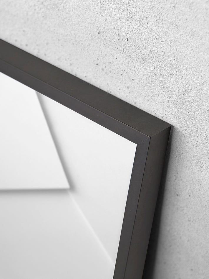 ChiCura Living, Art & Frames Alu Ramme A2 - Sort - Glas Frames / Alu Black