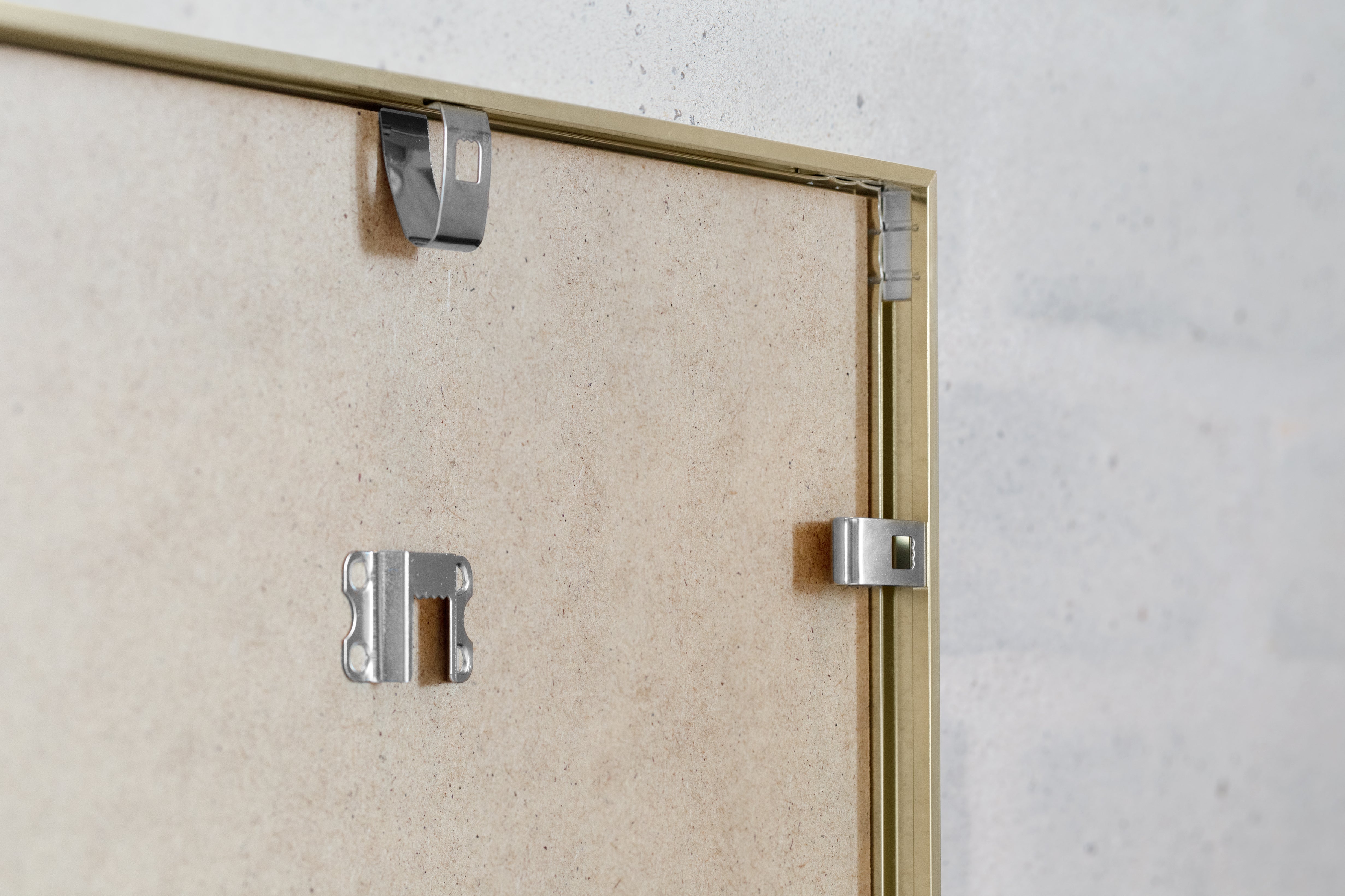 ChiCura Living, Art & Frames Alu Ramme E - A4 - Guld - Akrylglas Frames / Alu Golden