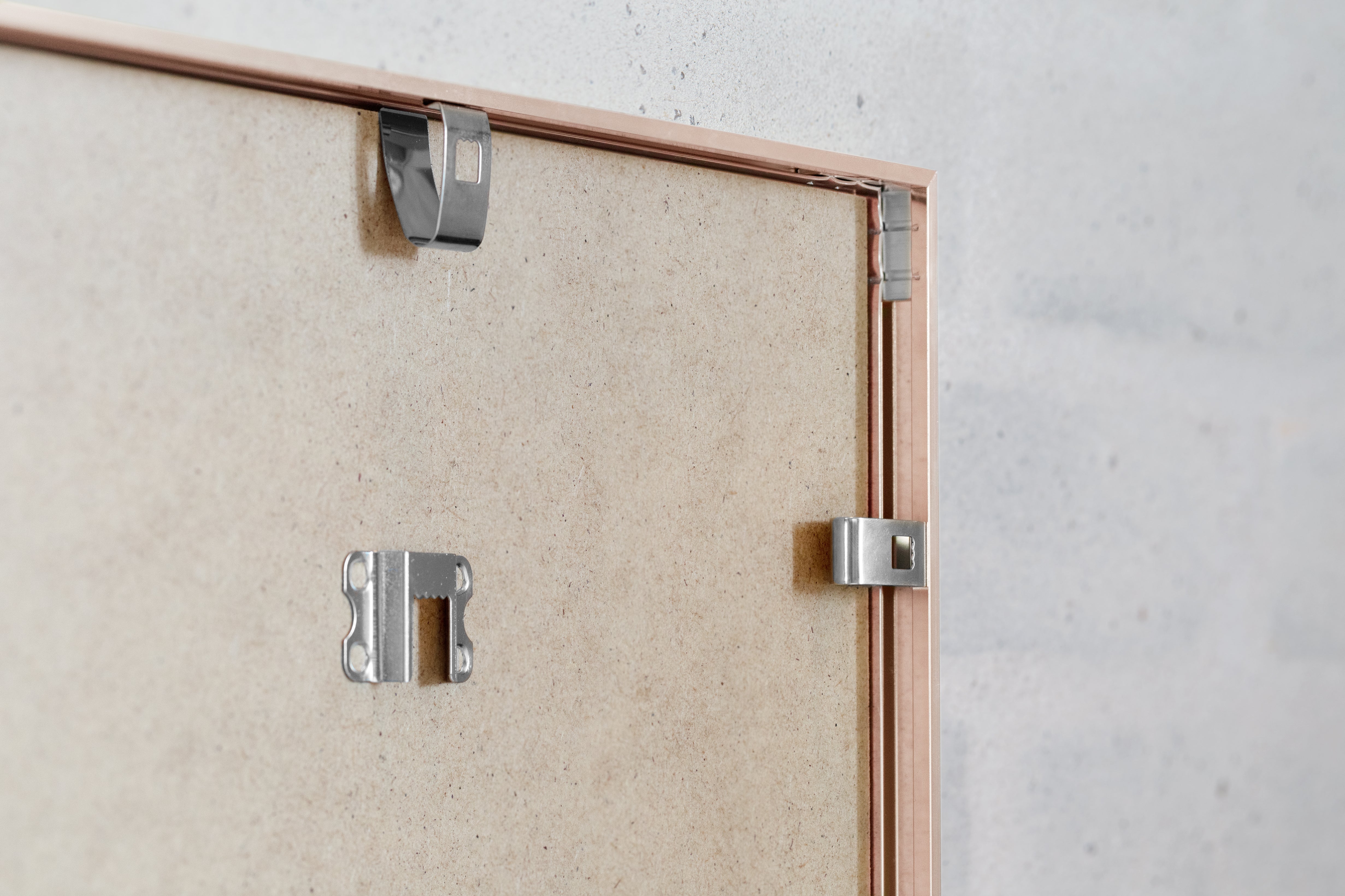 ChiCura Living, Art & Frames Alu Ramme E - A4 - Kobber - Akrylglas Frames / Alu Copper