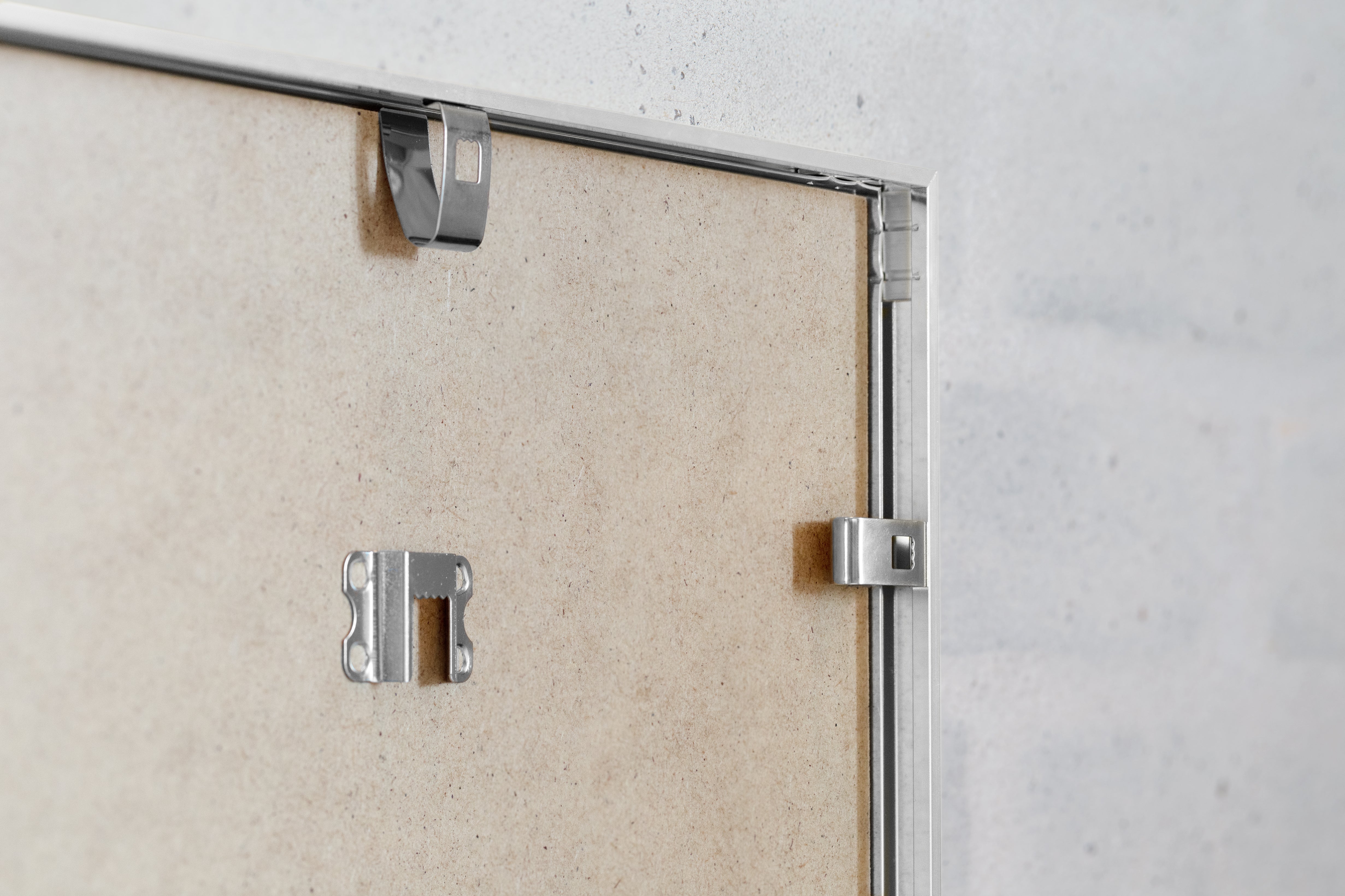ChiCura Living, Art & Frames Alu Ramme E - A5 - Sølv - Glas Frames / Alu Silver