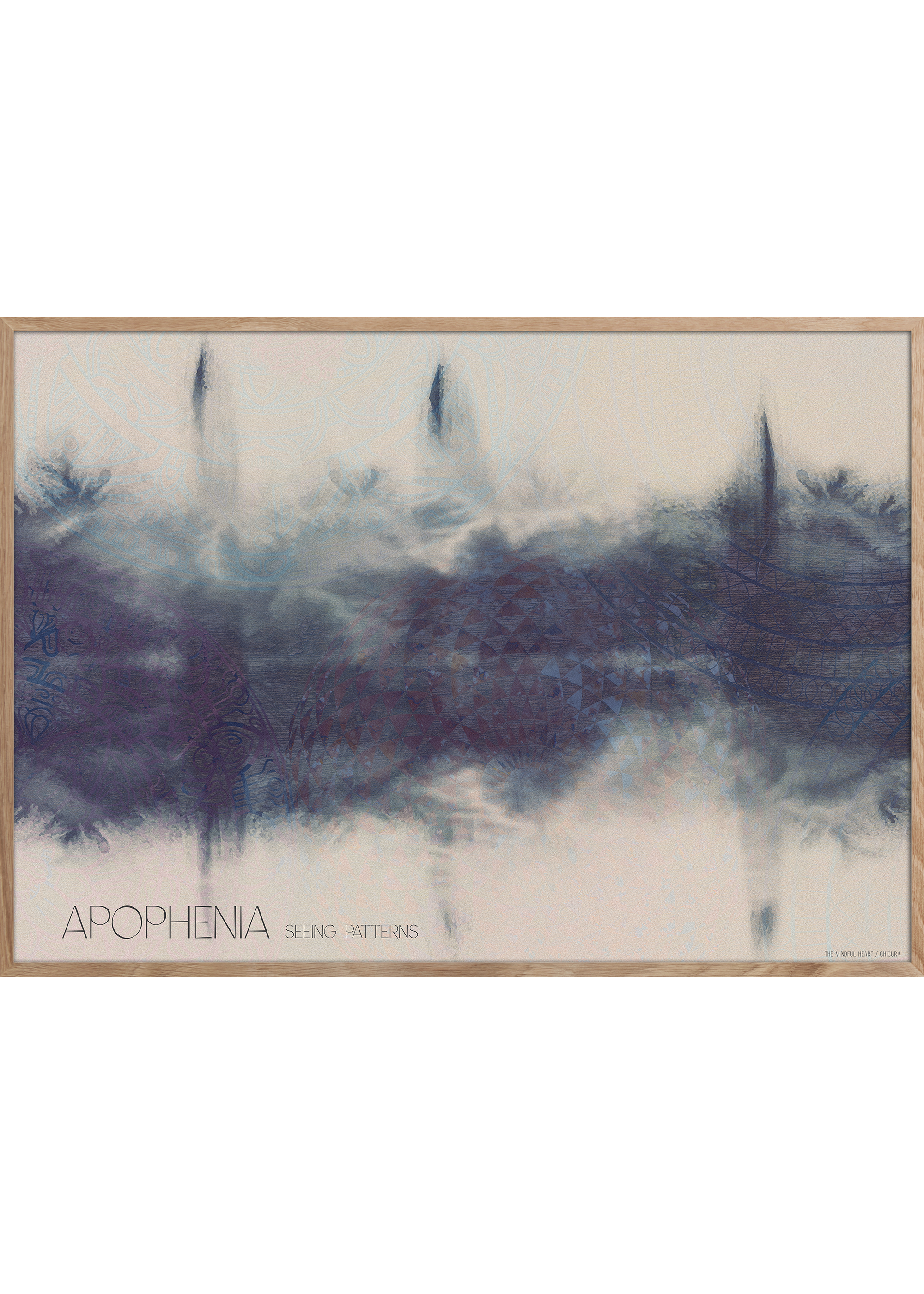 ChiCura Posters Apophenia Posters / The Mindful Heart 1. English Poster Quotes
