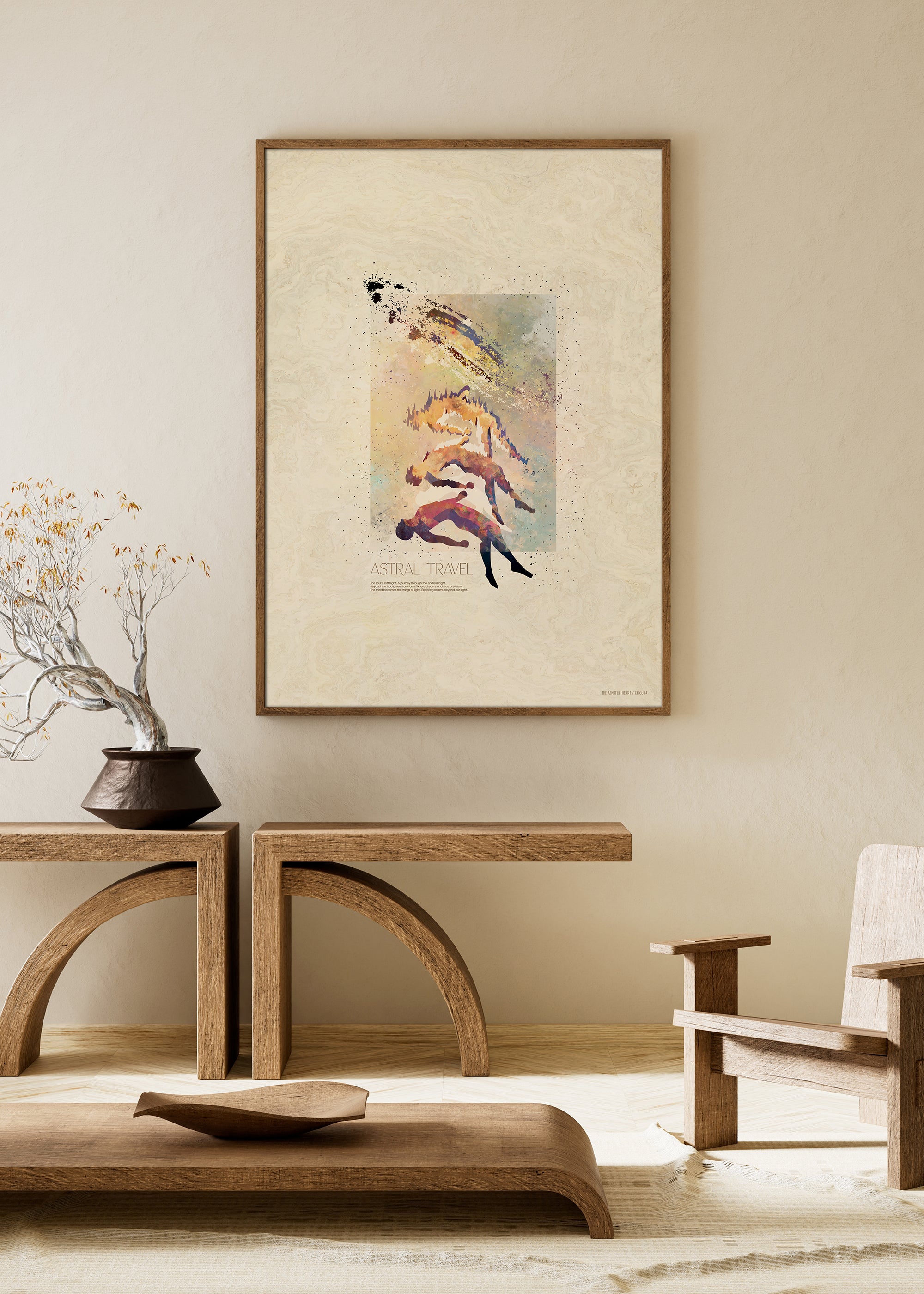 ChiCura Posters Astral Travel Posters / The Mindful Heart 1. English Poster Quotes