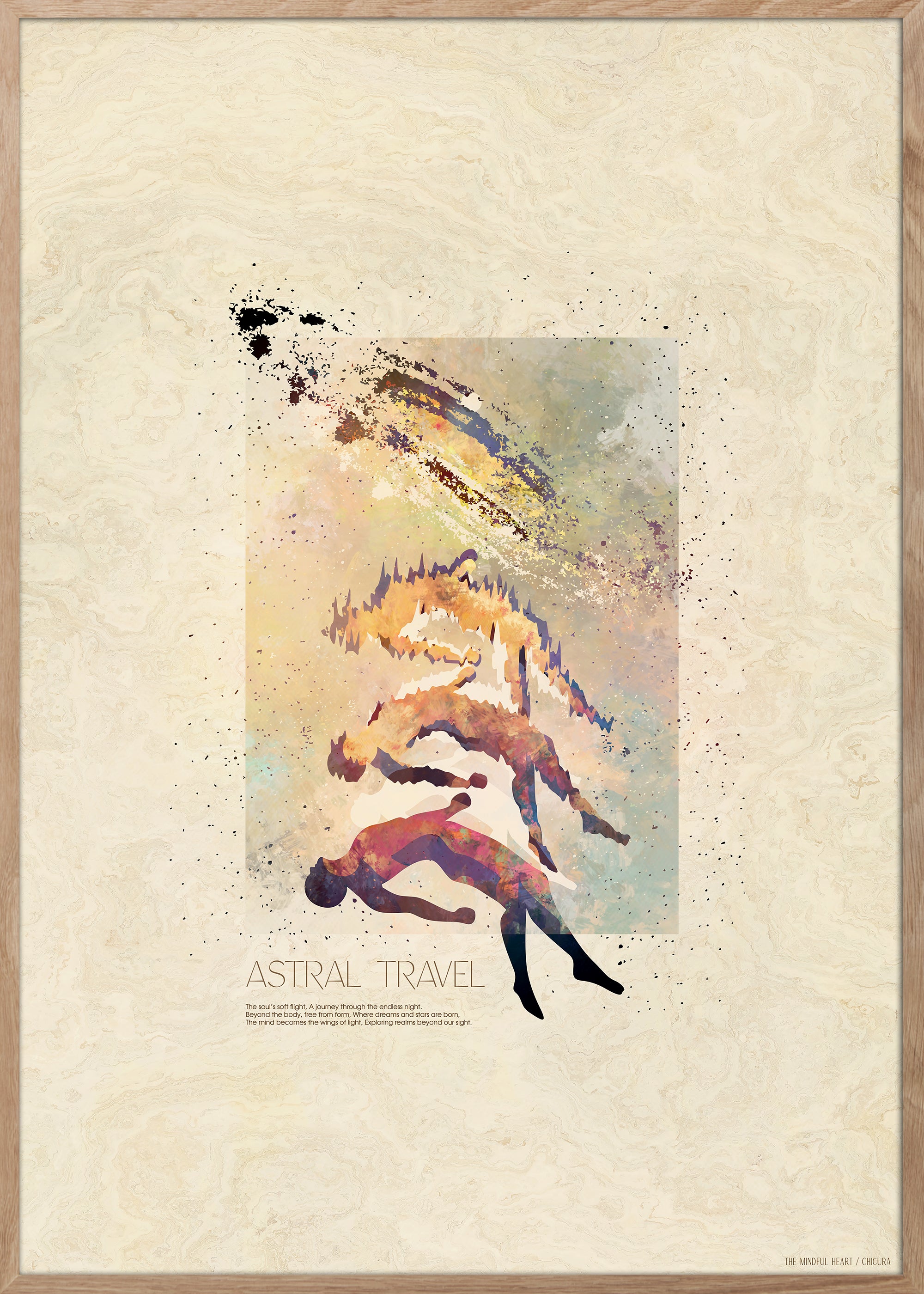 ChiCura Posters Astral Travel Posters / The Mindful Heart 1. English Poster Quotes