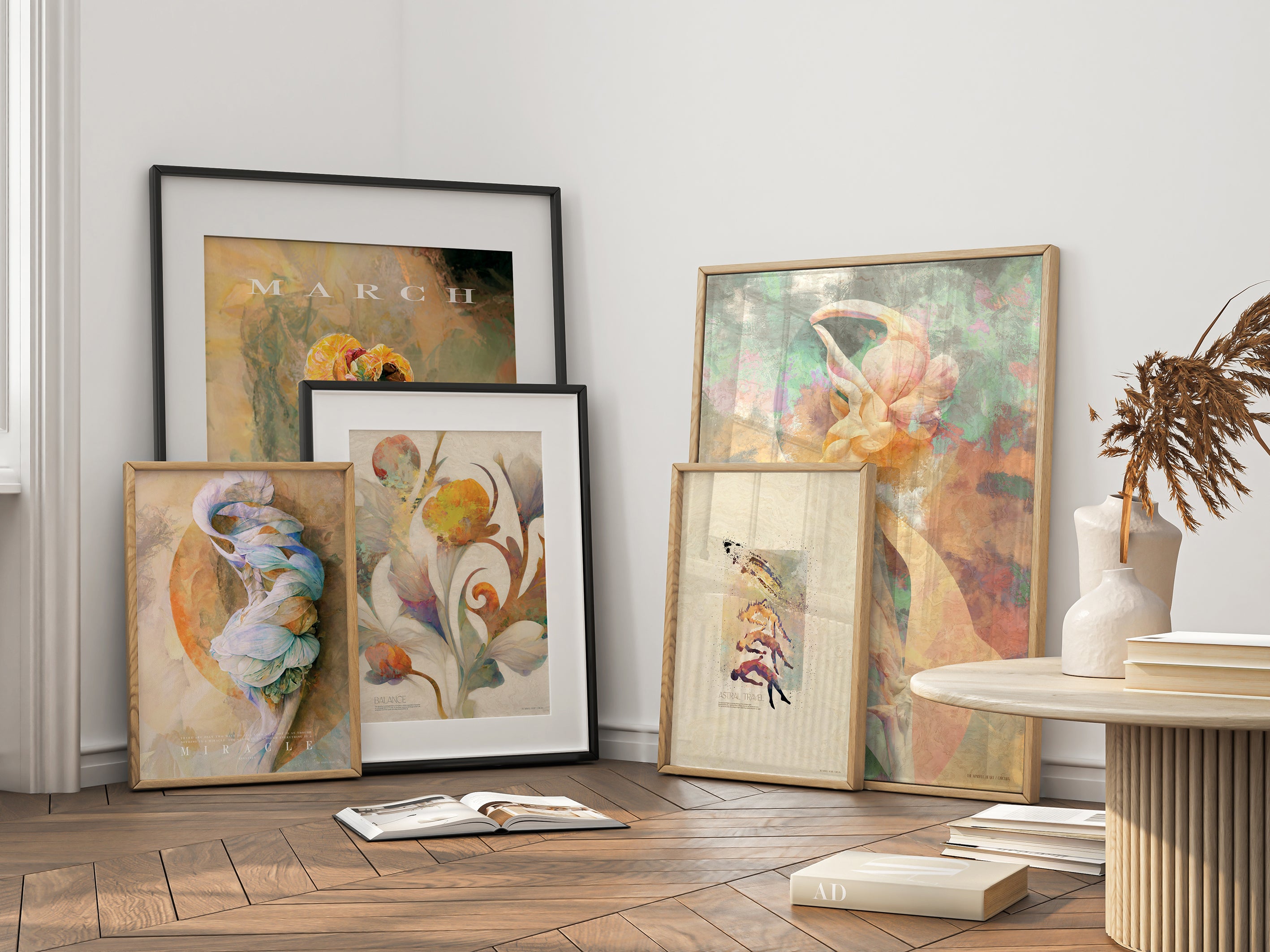 ChiCura Posters Balance Posters / The Mindful Heart 1. English Poster Quotes