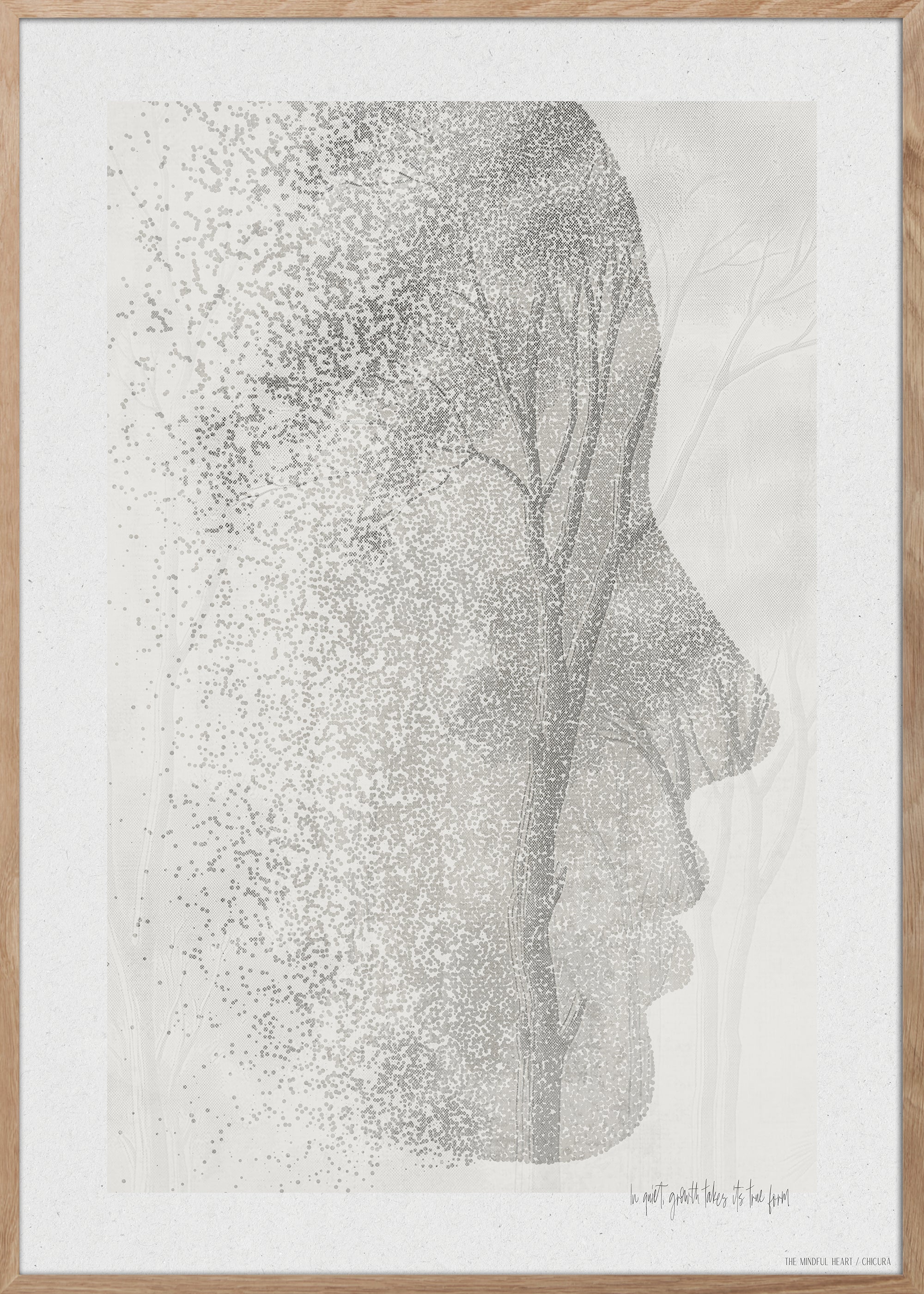 ChiCura Posters Becoming Posters / The Mindful Heart 1. English Poster Quotes