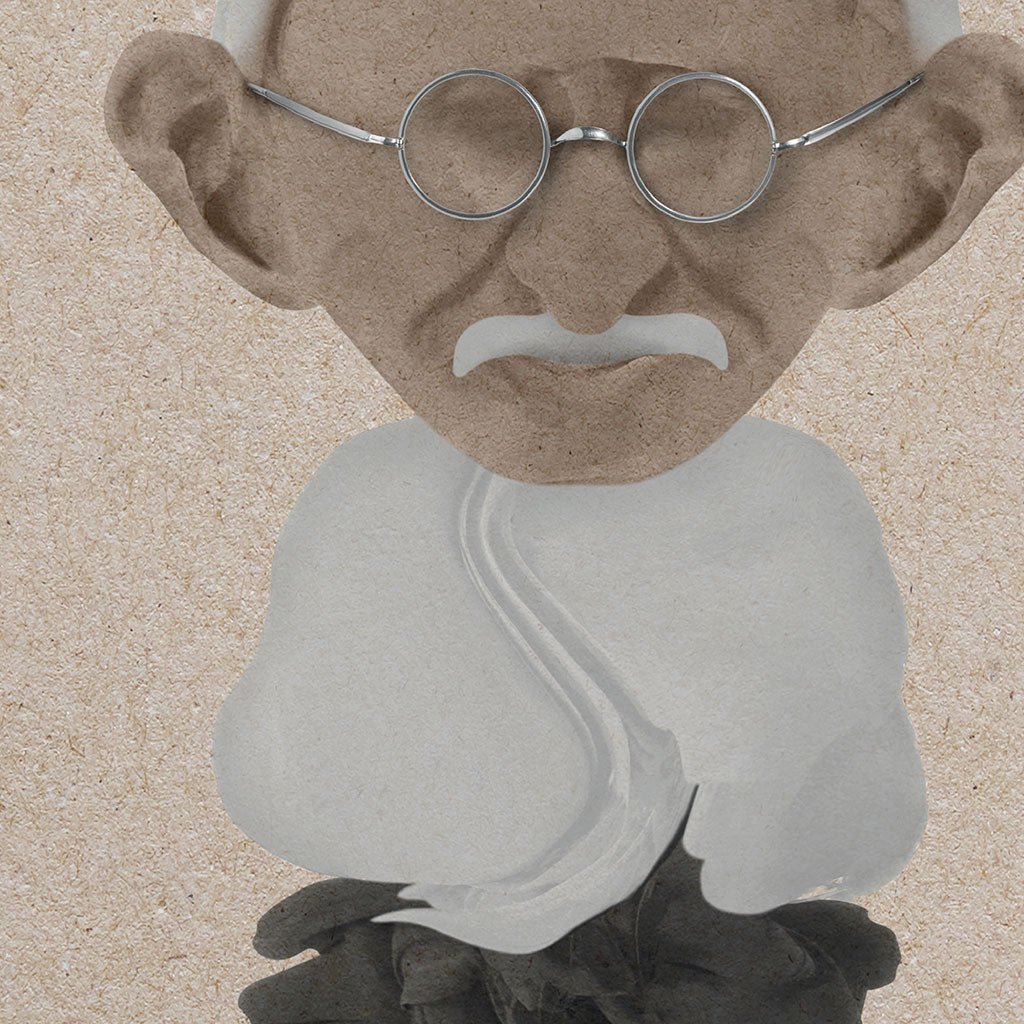 ChiCura Posters Gandhi - 70x100cm Posters / Ink Multiple Color