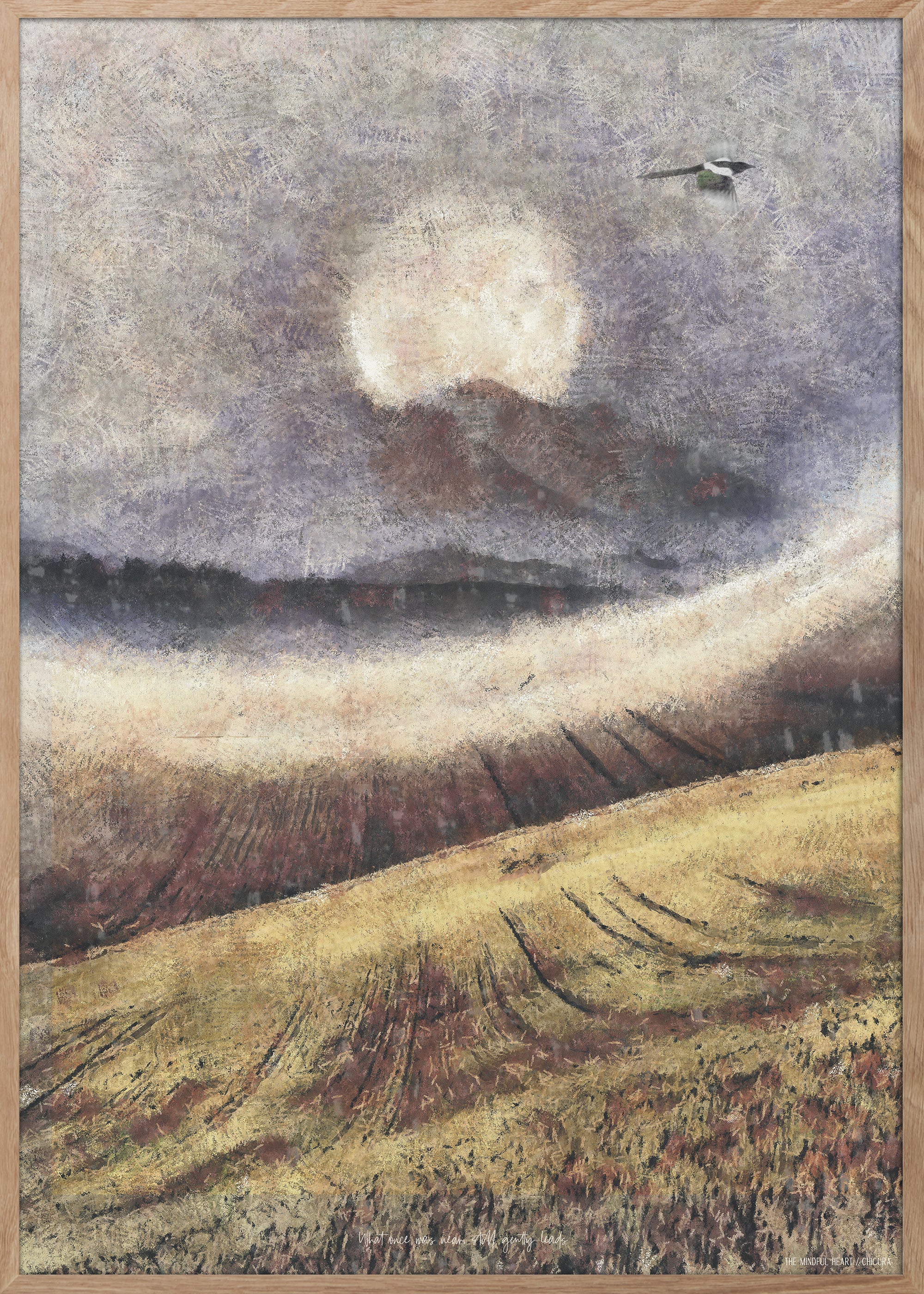 ChiCura Posters Guided Posters / The Mindful Heart 1. English Poster Quotes