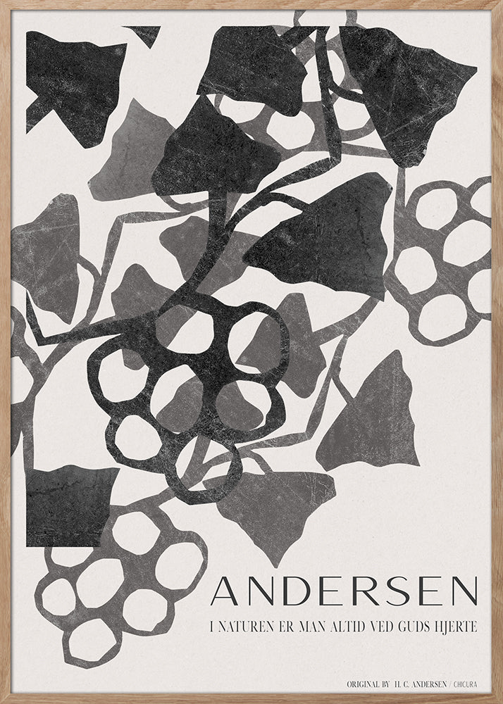 ChiCura Posters H.C. Andersen - Leafs & Grapes Posters / H.C. Andersen
