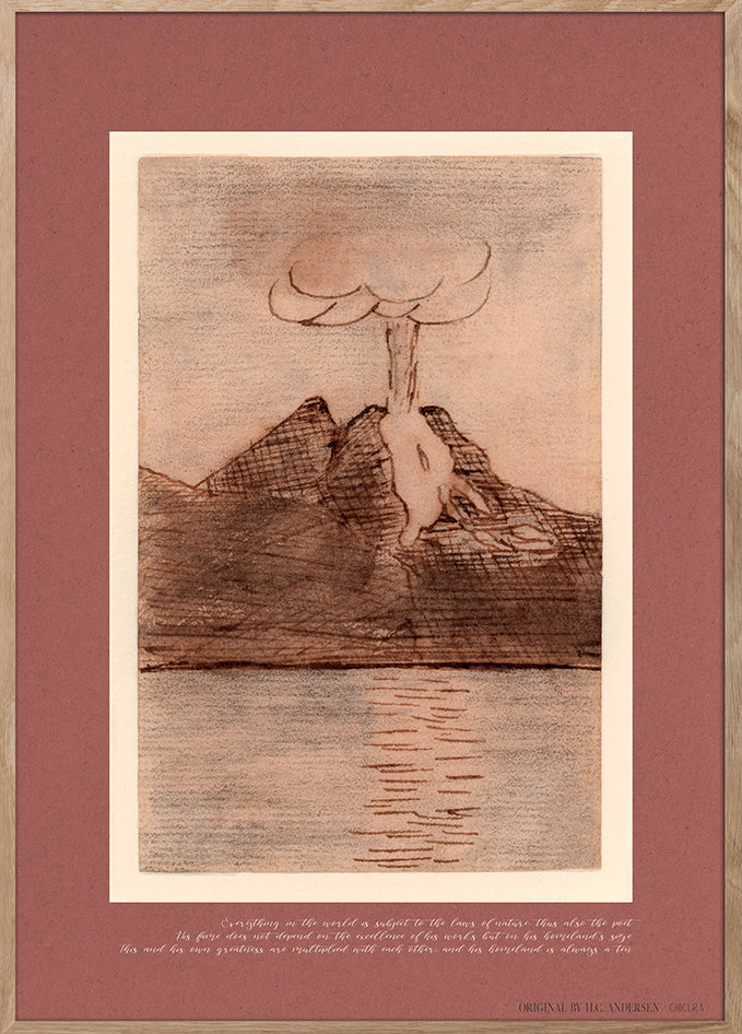 H.C. Andersen - The Eruption of Vesuvius - ChiCura Copenhagen DK -