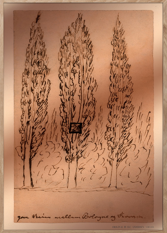 H.C. Andersen - The Picture In The Tree - ChiCura Copenhagen DK -