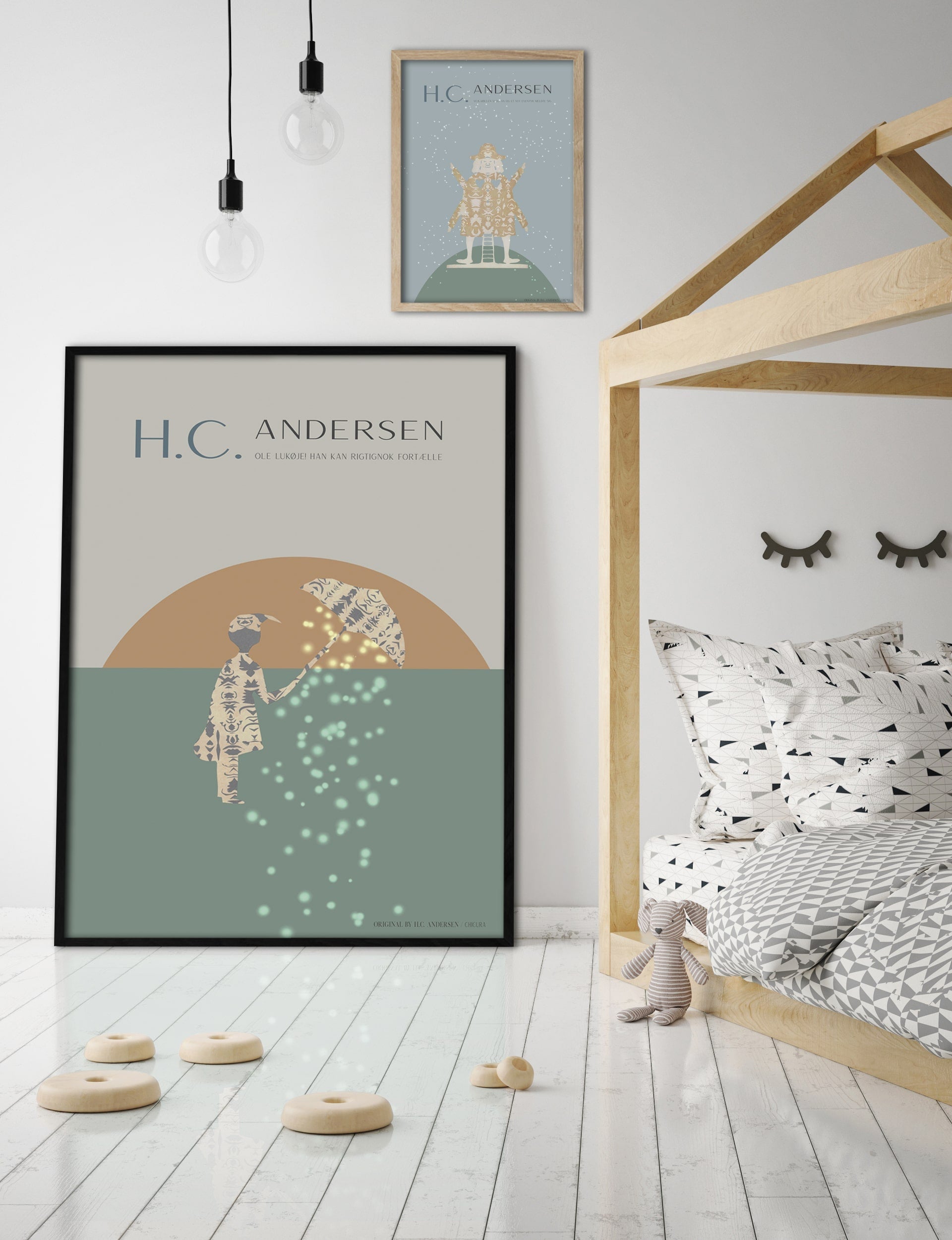 ChiCura Posters H.C. Andersen - Vejrmøllen Posters / H.C. Andersen Kids
