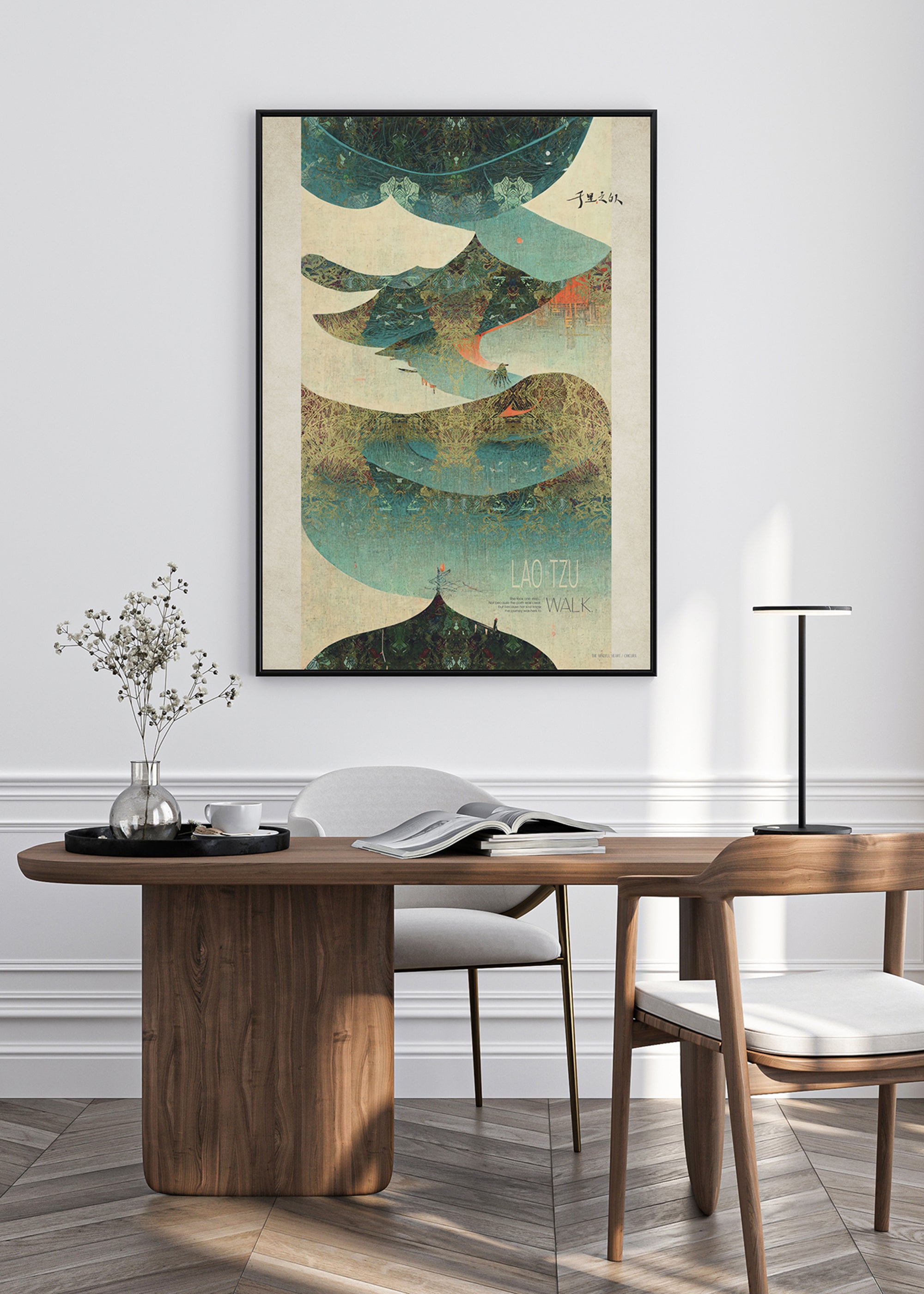 ChiCura Posters Journey Of Life Posters / The Mindful Heart 1. English Poster Quotes