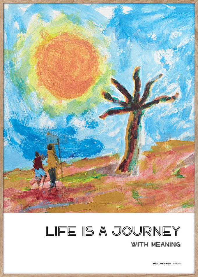ChiCura Posters Land Of Hope - by Edet (With text) - A3 Posters / Project: Land Of Hope Multiple Color