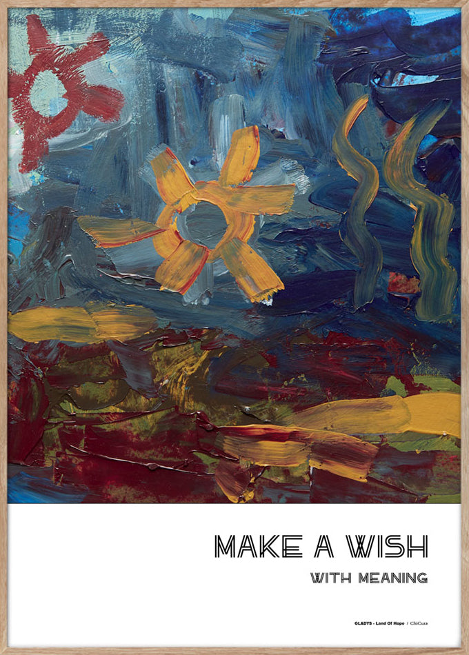 ChiCura Posters Land Of Hope - by Gladys (With text) - A3 Posters / Project: Land Of Hope Multiple Color
