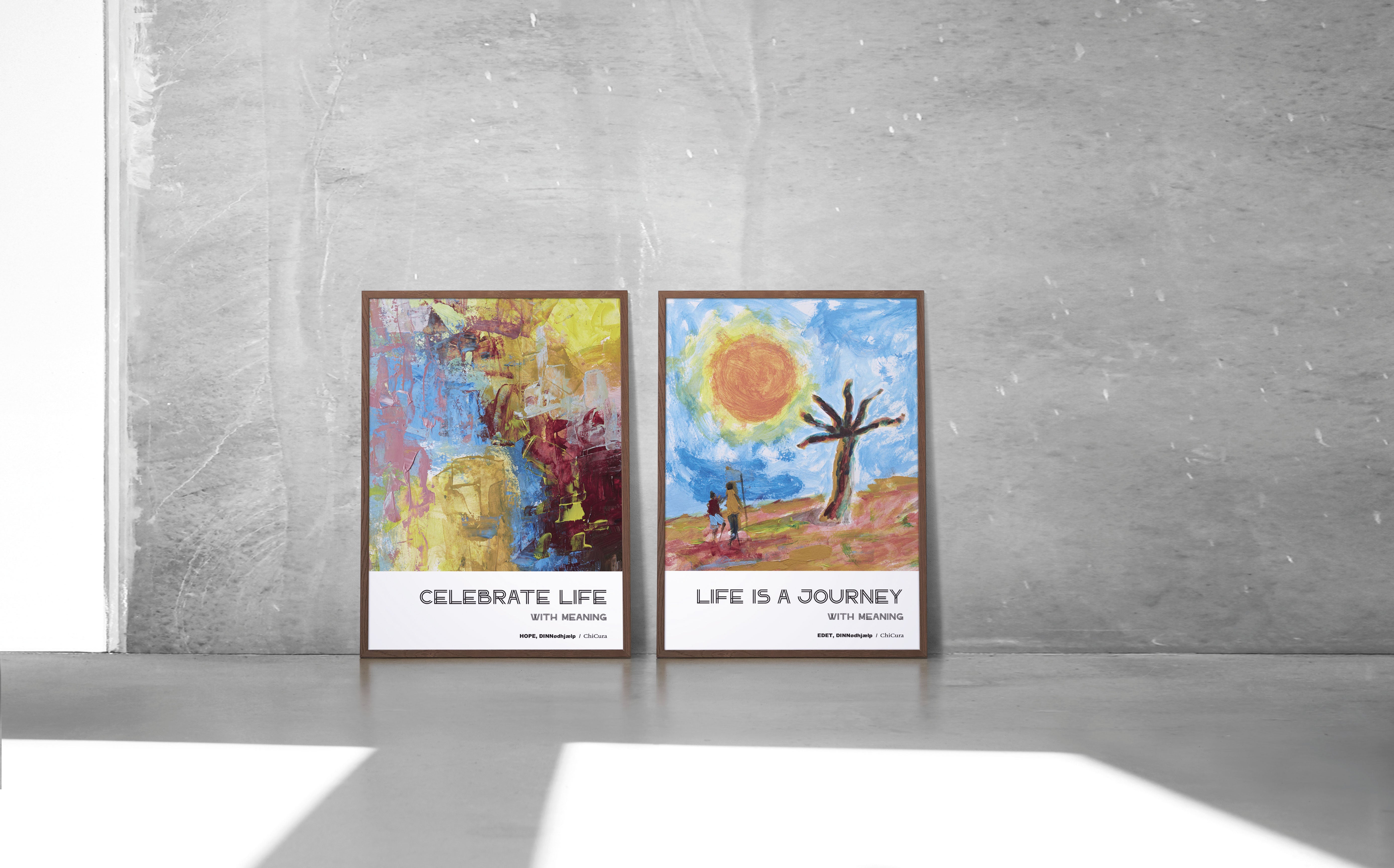 ChiCura Posters Land Of Hope - by Sara (With text) - 50x70cm Posters / Project: Land Of Hope Multiple Color