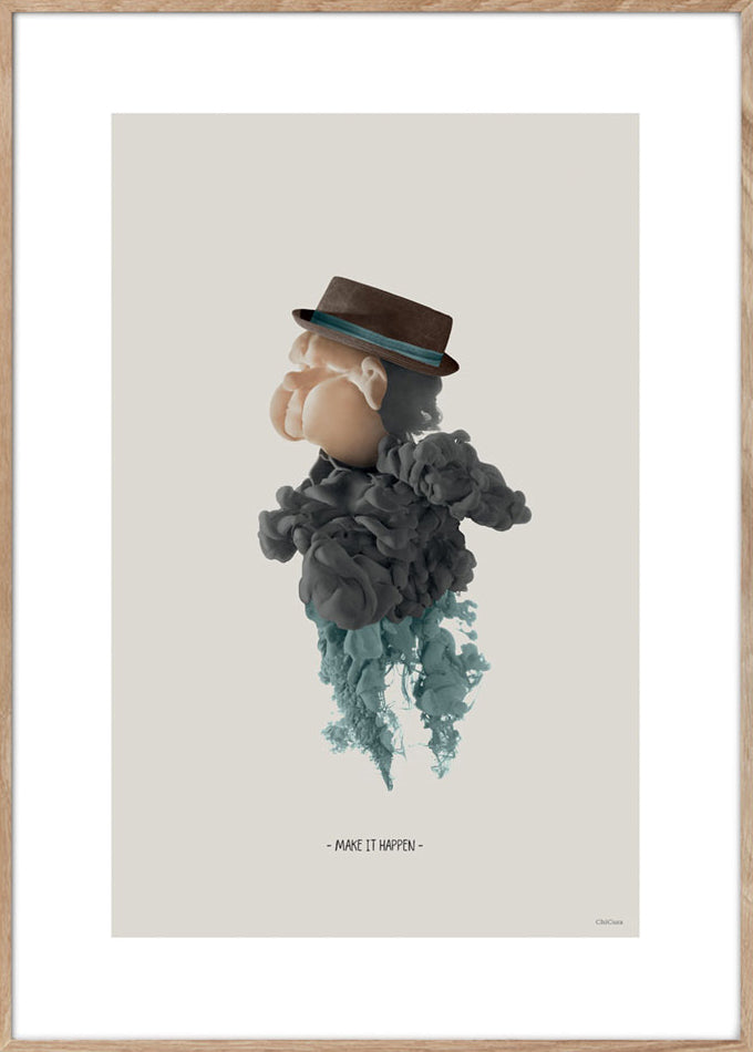 ChiCura Posters Make It Happen - A3 Posters / Ink Multiple Color