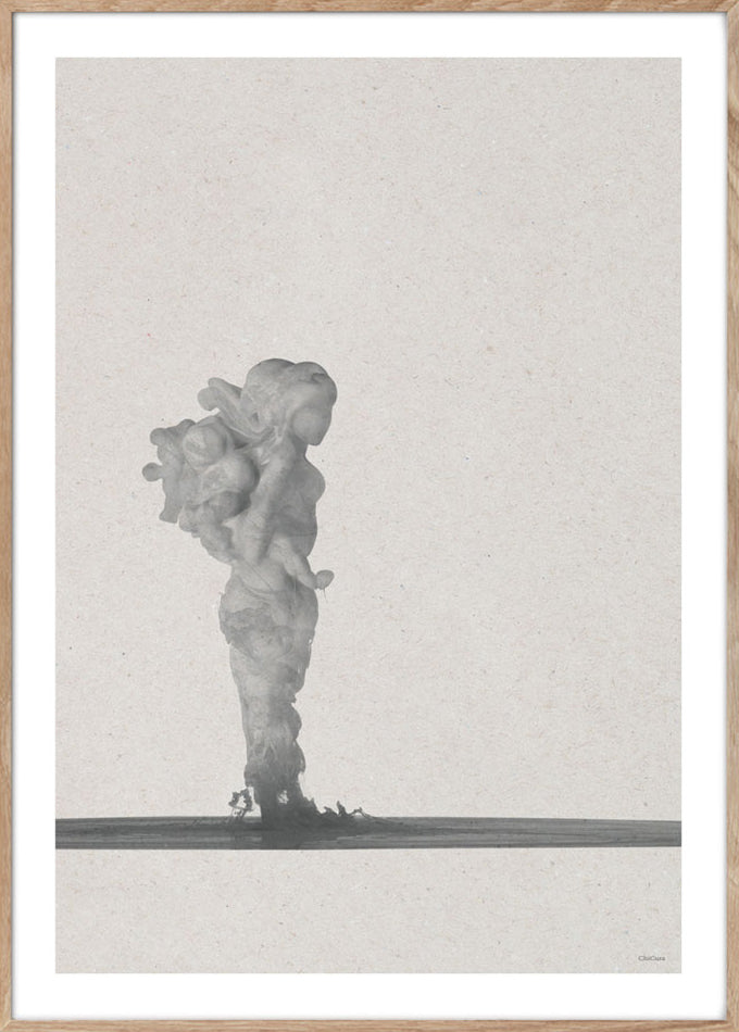 ChiCura Posters Mom And Baby - 70x100cm Posters / Ink Multiple Color