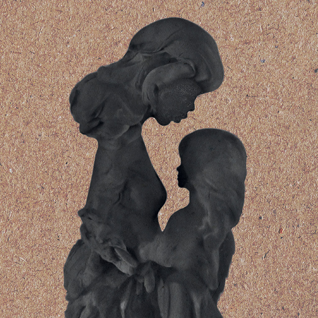 ChiCura Posters Mom And Child - 50x70cm Posters / Ink Multiple Color