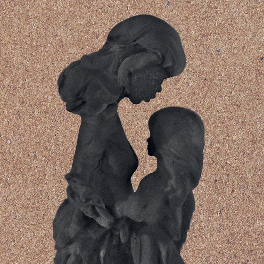 Mom And Child - 70x100cm - ChiCura Copenhagen DK -