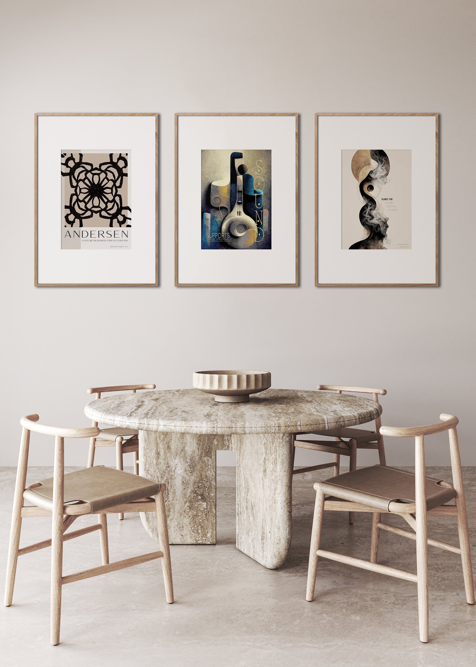 ChiCura Posters Organize Posters / The Mindful Heart 1. English Poster Quotes