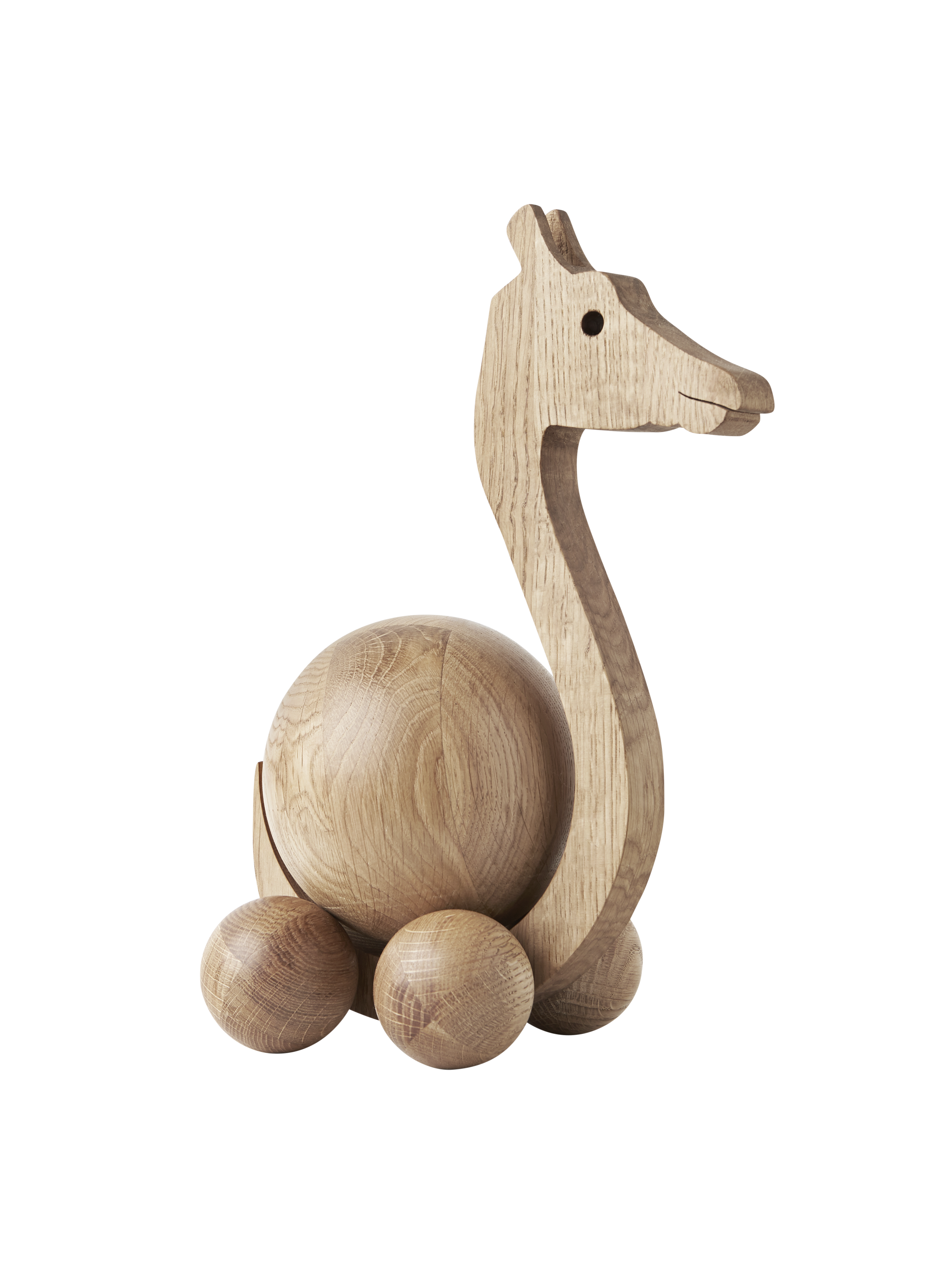 ChiCura Living, Art & Frames Spinning Giraffe - Medium Living / Wooden Figures Oak