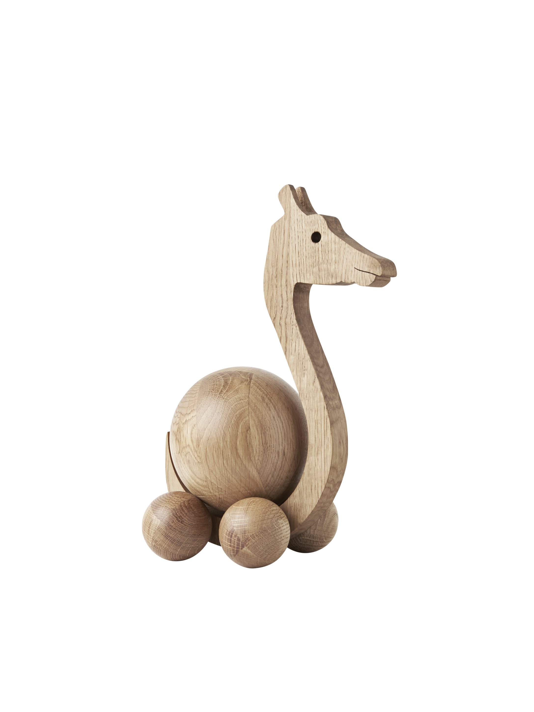 ChiCura Living, Art & Frames Spinning Giraffe - Small Living / Wooden Figures Oak