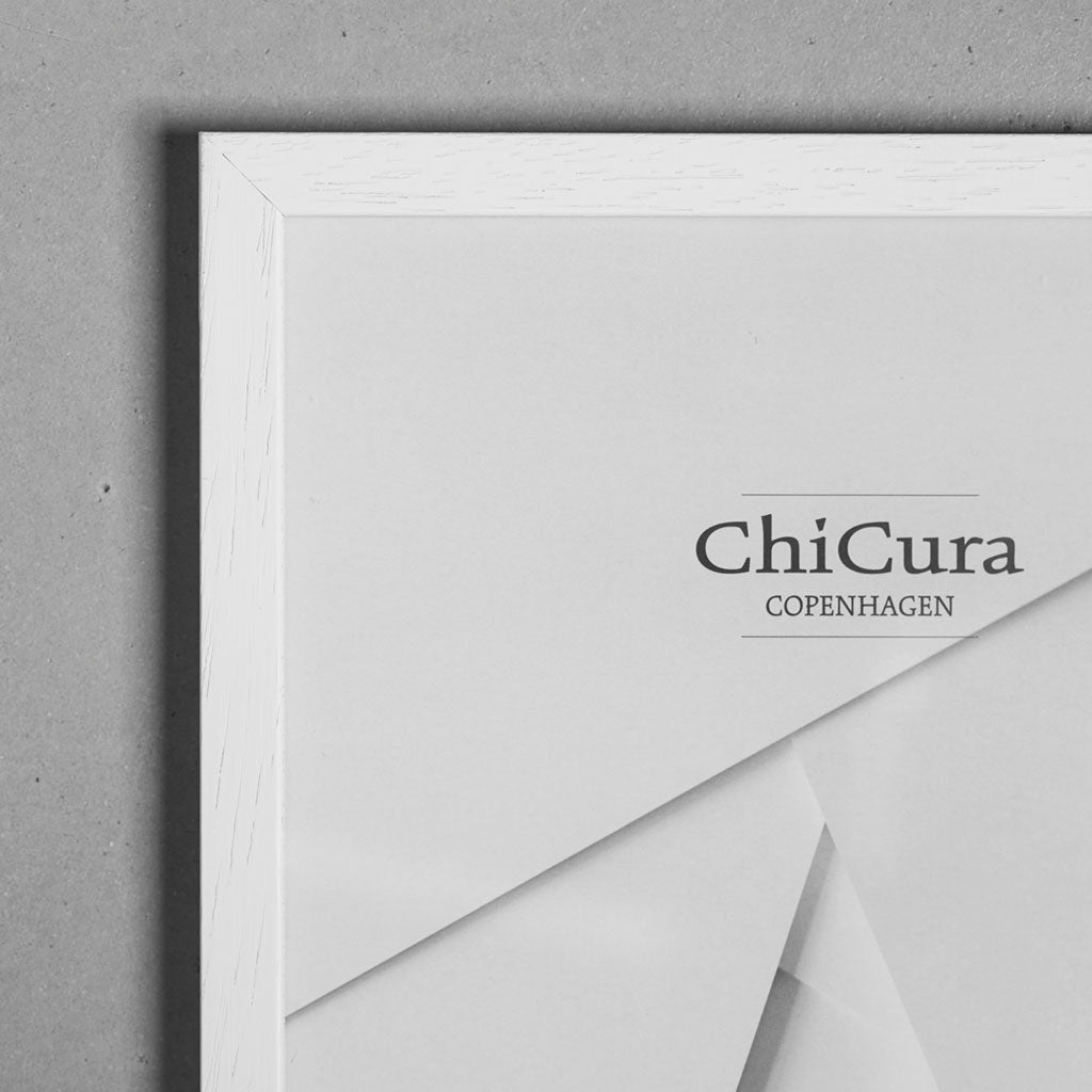 ChiCura Living, Art & Frames Træramme - 40x50cm - Hvid - Akrylglas Frames / Wood White