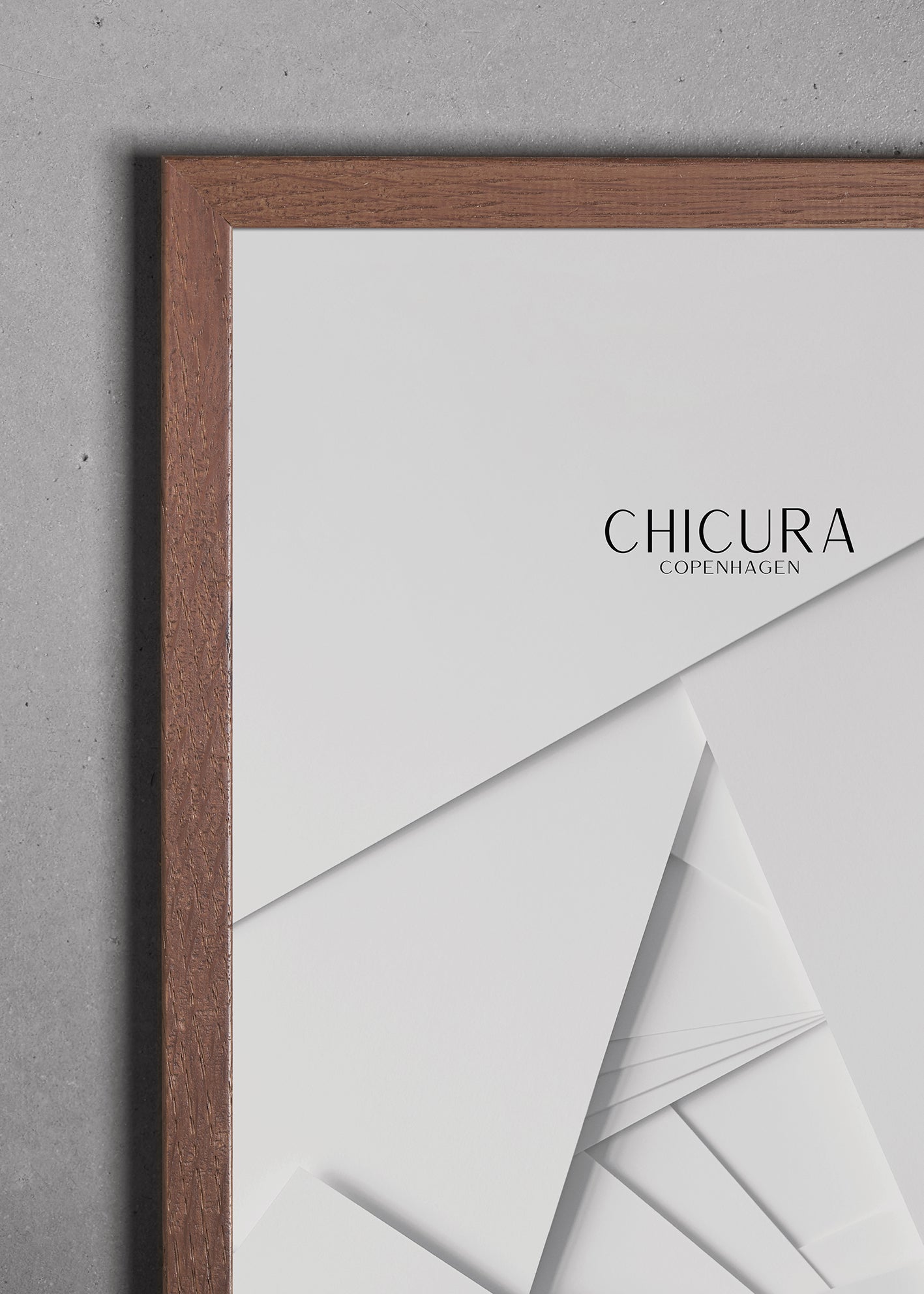 ChiCura Living, Art & Frames Træramme - 40x60cm - Brun Egetræ - Akrylglas Frames / Wood Brown