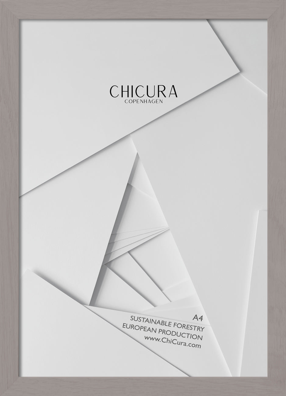 ChiCura Living, Art & Frames Træramme - A4 - Soft Taupe - Akrylglas Frames / Wood Soft Taupe