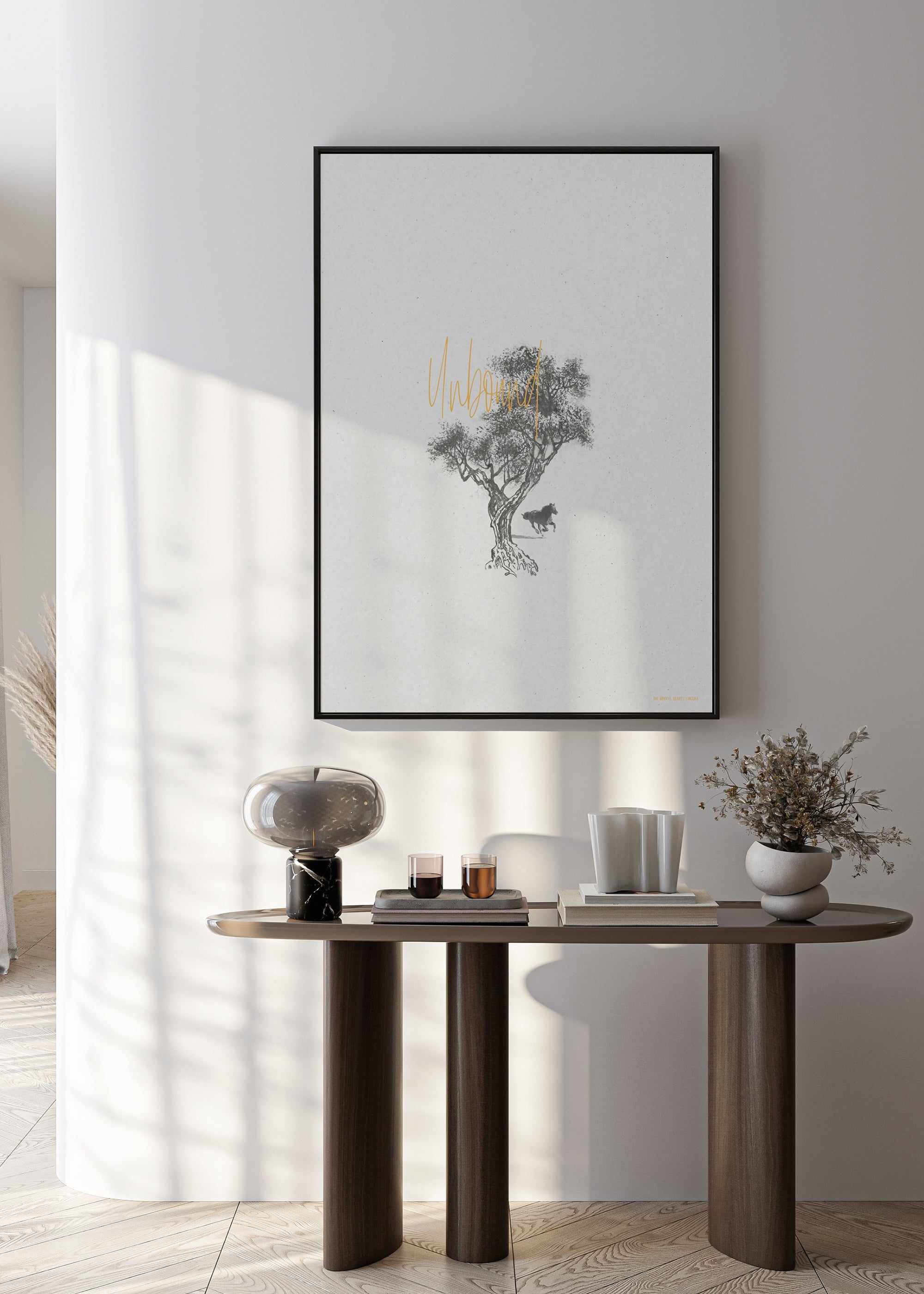 ChiCura Posters Unbound Posters / The Mindful Heart 1. English Poster Quotes