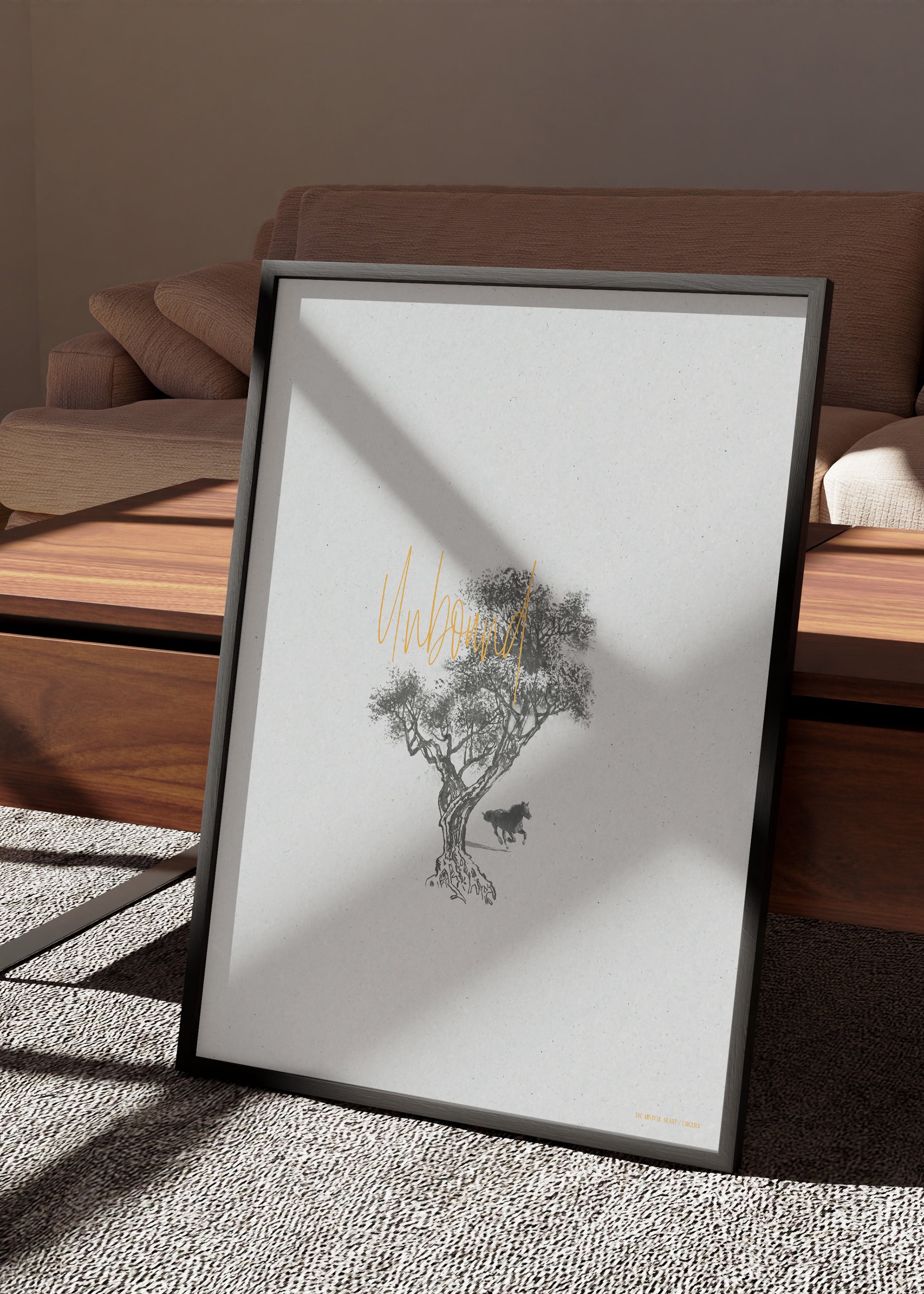 ChiCura Posters Unbound Posters / The Mindful Heart 1. English Poster Quotes