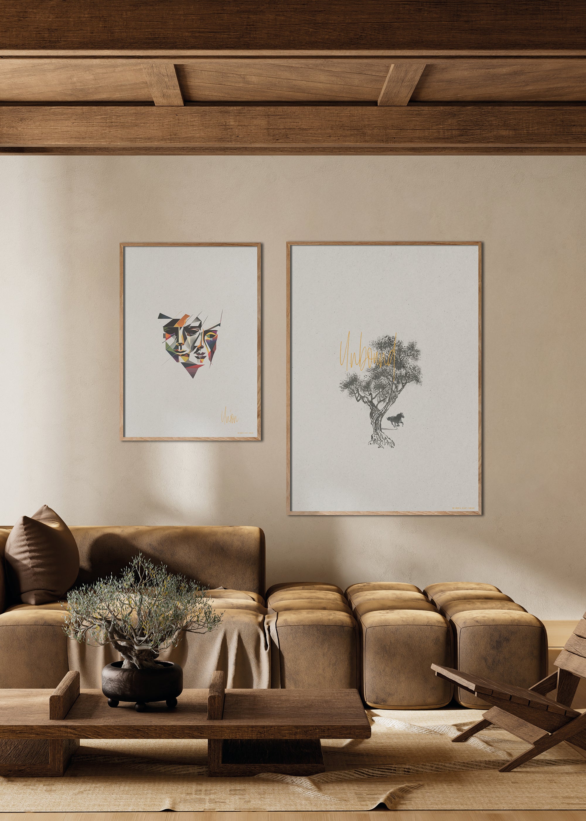 ChiCura Posters Union Posters / The Mindful Heart 1. English Poster Quotes