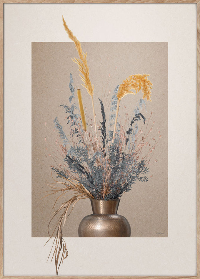 ChiCura Posters Vintage Flower Deco CC3 - 70x100cm Posters / Flowers & Plants Multiple Color
