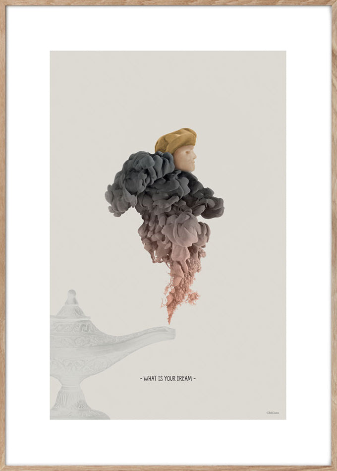 ChiCura Posters What Is Your Dream - 50x70cm Posters / Ink Multiple Color