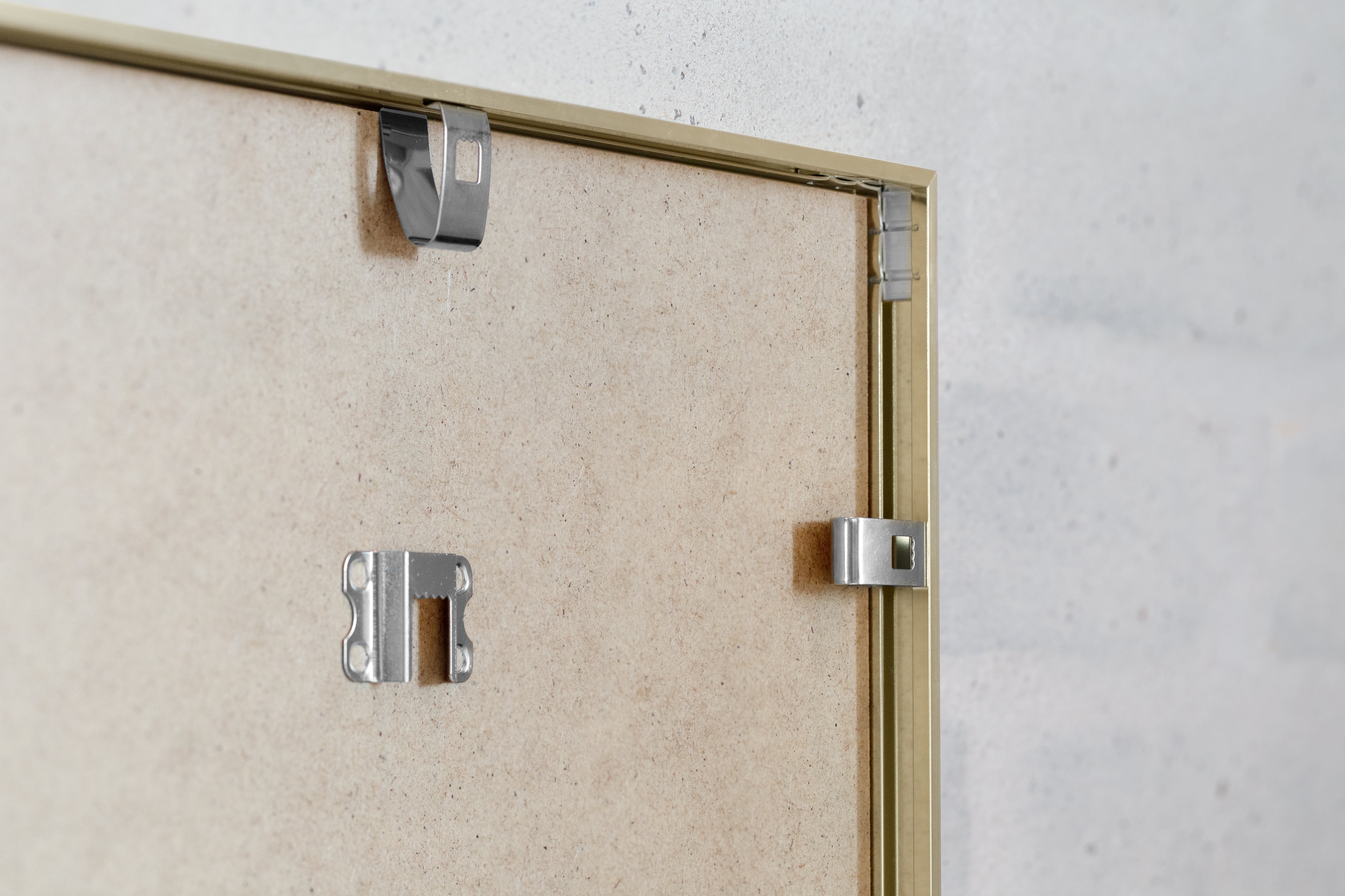 ChiCura Living, Art & Frames Alu Ramme E - 100x140cm - Guld - Akrylglas Frames / Alu Golden