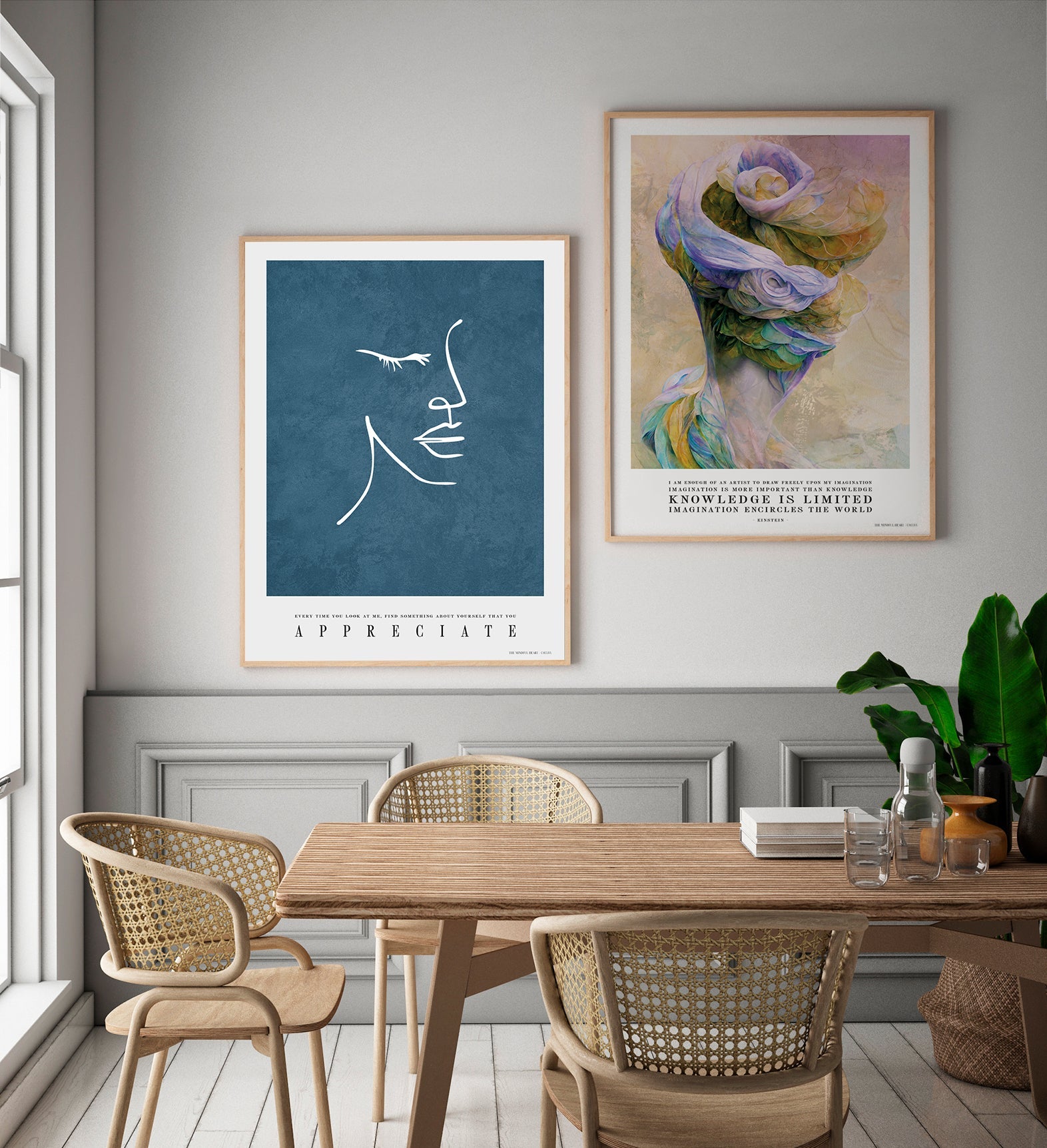 ChiCura Posters Every Time CC3 Posters / The Mindful Heart 1. English Poster Quotes